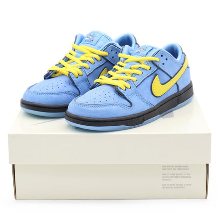 FZ8833-400 The Powerpuff Girls Nike SB PS Dunk Low Pro QS Bubbles Blue Yellow