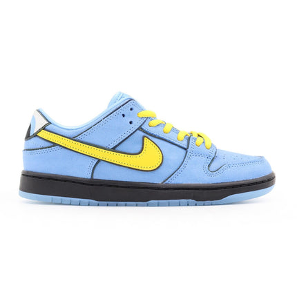 FZ8833-400 The Powerpuff Girls Nike SB PS Dunk Low Pro QS Bubbles Blue Yellow