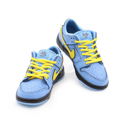 FZ8833-400 The Powerpuff Girls Nike SB PS Dunk Low Pro QS Bubbles Blue Yellow