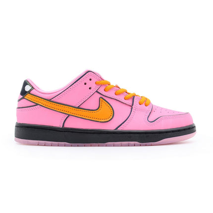 FZ3351-600 The Powerpuff Girls Nike SB PS Dunk Low Pro QS Blossom Pink Orange