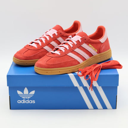 IE5894 adidas Originals Handball Spezial Bright Red Clear Pink Gum (Women's)