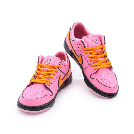 FZ3351-600 The Powerpuff Girls Nike SB PS Dunk Low Pro QS Blossom Pink Orange