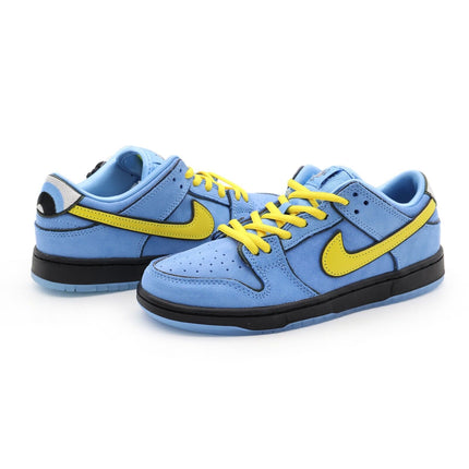 FZ8833-400 The Powerpuff Girls Nike SB PS Dunk Low Pro QS Bubbles Blue Yellow