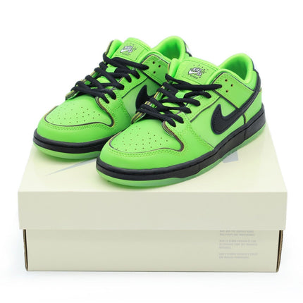 FZ8832-300 The Powerpuff Girls Nike SB PS Dunk Low Pro QS Buttercup (Kid's)