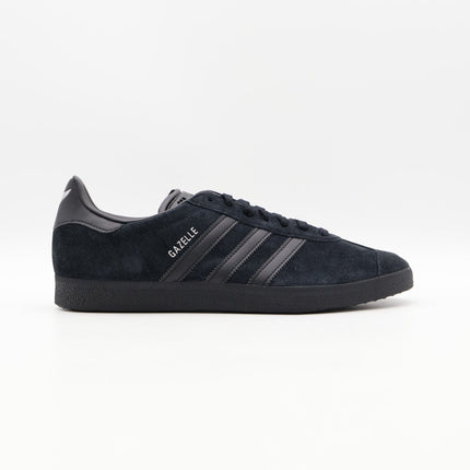 JI2161 adidas Originals Gazelle All Black Silver Metallic (Men's)