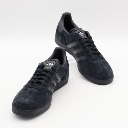 JI2161 adidas Originals Gazelle All Black Silver Metallic (Men's)