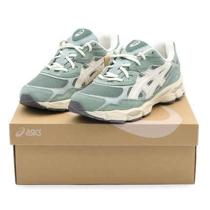 1203A383-302 Asics Gel-NYC Ivy Smoke Grey Khaki Forret Green White (Men's)