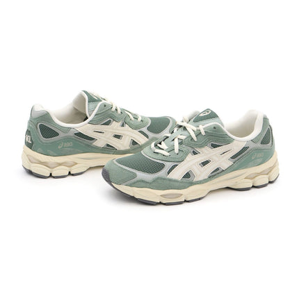 1203A383-302 Asics Gel-NYC Ivy Smoke Grey Khaki Forret Green White (Men's)