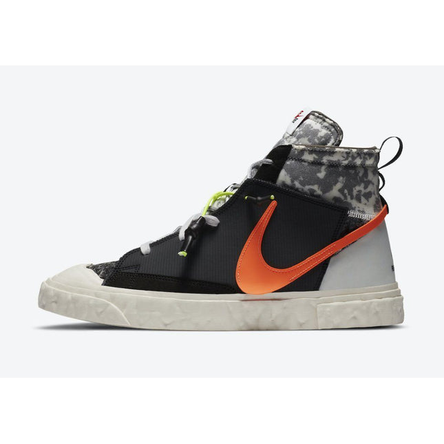 CZ3589-001 Nike Blazer Mid Readymade Black Vast Grey Volt Total Orange (Men's)