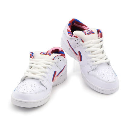 CN4504-100 Parra Nike SB Dunk Low Pro Abstract Art White Red Pink (Men's)