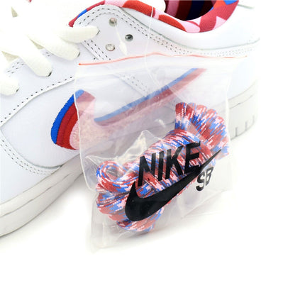 CN4504-100 Parra Nike SB Dunk Low Pro Abstract Art White Red Pink (Men's)