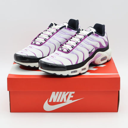 FN6949-100 Nike Air Max Plus Black Purple White Lilac Bloom Viotech Pink (Men's)