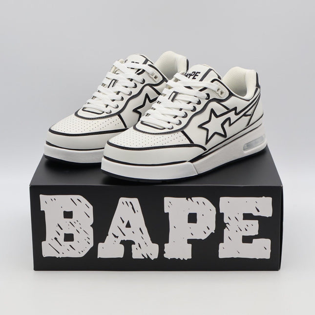 001FWJ731918C Joshua Vides A BATHING APE ROADSTA White (Men's)