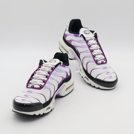 FN6949-100 Nike Air Max Plus Black Purple White Lilac Bloom Viotech Pink (Men's)