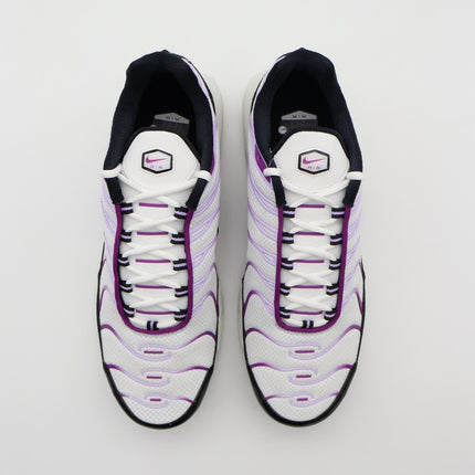 FN6949-100 Nike Air Max Plus Black Purple White Lilac Bloom Viotech Pink (Men's)