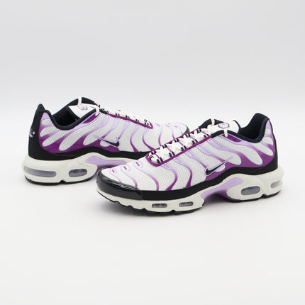 FN6949-100 Nike Air Max Plus Black Purple White Lilac Bloom Viotech Pink (Men's)