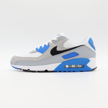 FN6958-102 Nike Air Max 90 Detroit Lions Photo Blue White Black Grey (Men's)