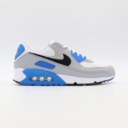 FN6958-102 Nike Air Max 90 Detroit Lions Photo Blue White Black Grey (Men's)