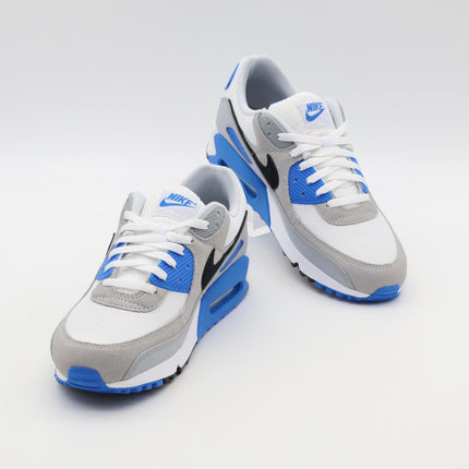 FN6958-102 Nike Air Max 90 Detroit Lions Photo Blue White Black Grey (Men's)