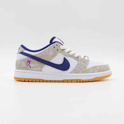 FZ5251-001 Rayssa Leal Nike SB Dunk Low PRM Pure Platinum Vivid Purple (Men's)