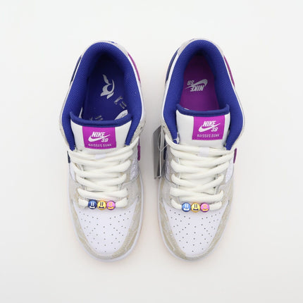 FZ5251-001 Rayssa Leal Nike SB Dunk Low PRM Pure Platinum Vivid Purple (Men's)