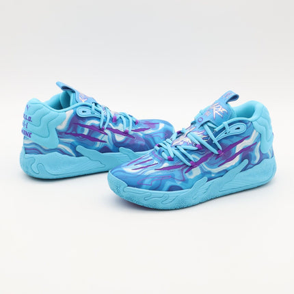 309867-01 Puma LaMelo Ball MB.03 Buzz City Electric Peppermint Purple (Men's)