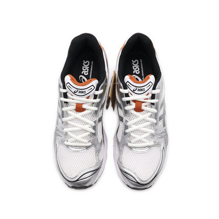 1201A019-109 Asics Gel-Kayano 14 White Piquant Orange Silver (Men's)