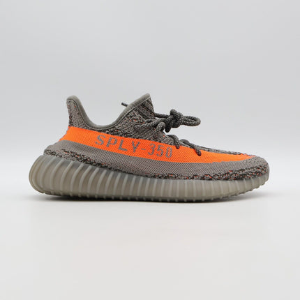 GW1229 Adidas Yeezy Boost 350 V2 Beluga Reflective Mocha Brown Orange (Men's)