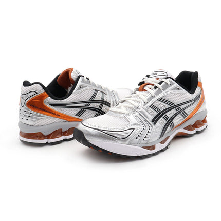 1201A019-109 Asics Gel-Kayano 14 White Piquant Orange Silver (Men's)