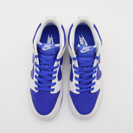 DD1391-401 Nike Dunk Low Retro Racer Blue White Reverse Kentucky Royal (Men's)