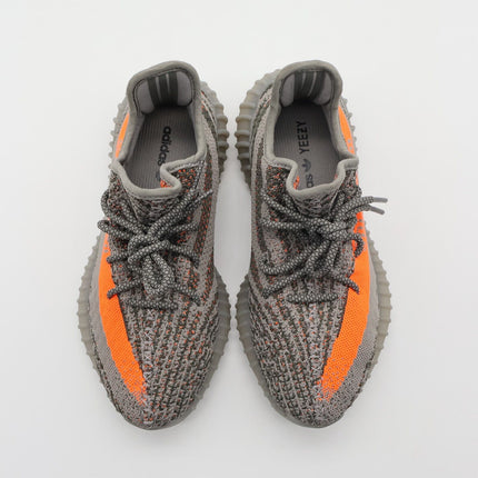 GW1229 Adidas Yeezy Boost 350 V2 Beluga Reflective Mocha Brown Orange (Men's)