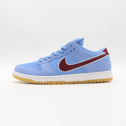 DQ4040-400 Nike SB Dunk Low Pro Phillies Valor Blue Team Maroon Burgundy (Men's)