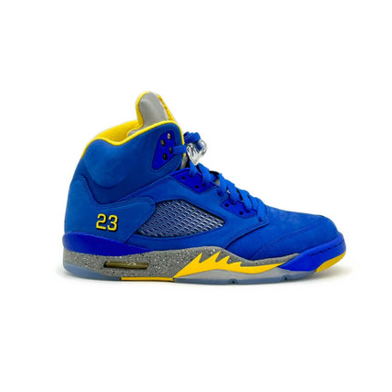 CD2720-400 Nike Air Jordan 5 Retro Laney Varsity Royal Blue Yellow Maize (Men's)