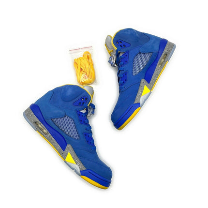 CD2720-400 Nike Air Jordan 5 Retro Laney Varsity Royal Blue Yellow Maize (Men's)