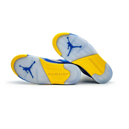 CD2720-400 Nike Air Jordan 5 Retro Laney Varsity Royal Blue Yellow Maize (Men's)