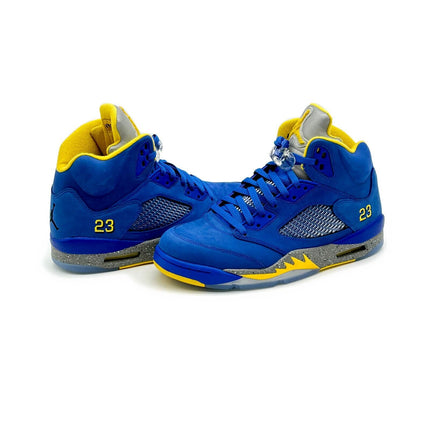 CD2720-400 Nike Air Jordan 5 Retro Laney Varsity Royal Blue Yellow Maize (Men's)