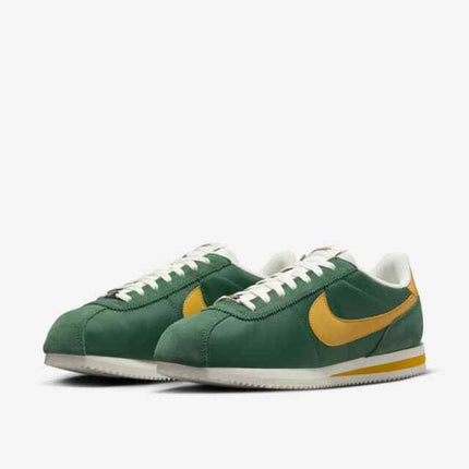 HF1435-300 Nike Cortez TXT Oregon Gorge Green and Yellow Ochre (Men's)