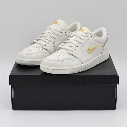 FN5032-100 Nike Air Jordan 1 Low Method Of Make White Gold (Women's)