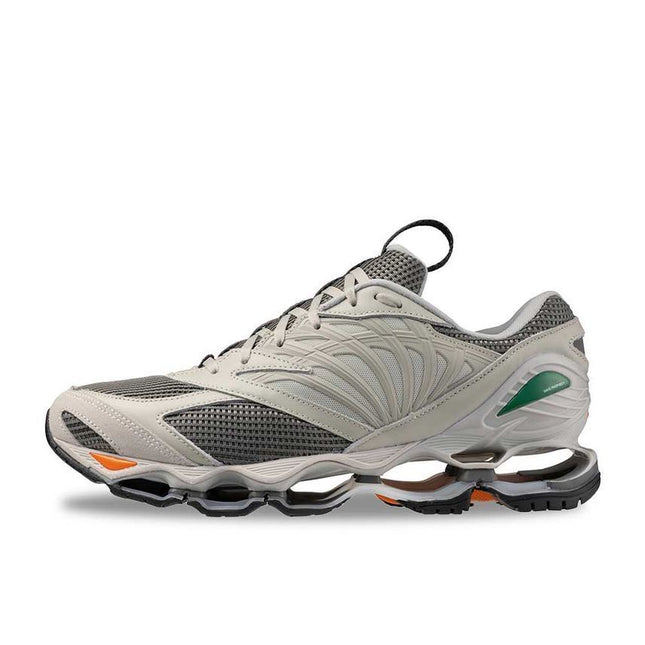 D1GD242701 Graphpaper Mizuno Wave Prophecy LS Gray Light Gray Orange (Men's)