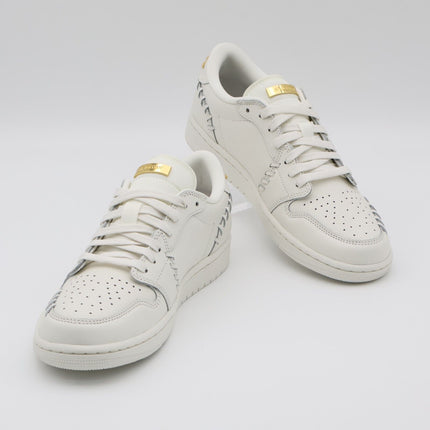 FN5032-100 Nike Air Jordan 1 Low Method Of Make White Gold (Women's)