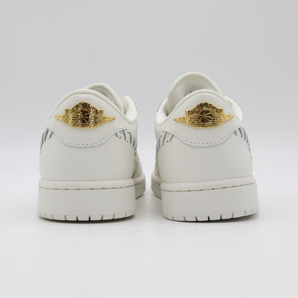 FN5032-100 Nike Air Jordan 1 Low Method Of Make White Gold (Women's)