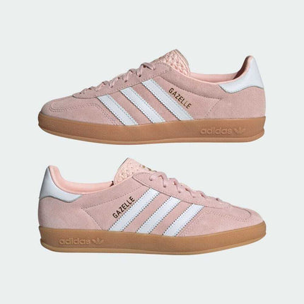 IH5484 adidas Originals Gazelle Indoor Sandy Pink Footwear White Gum (Women's)