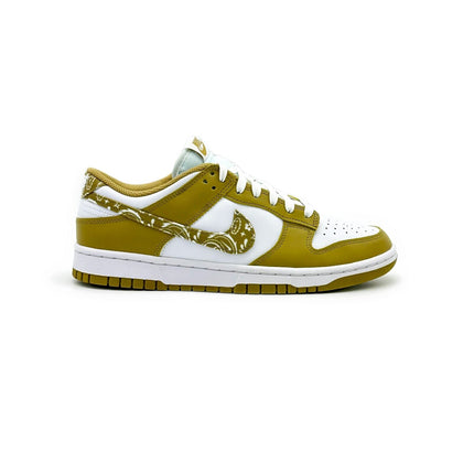 DH4401-104 Nike WMNS Dunk Low ESS Barley Paisley White Khaki Brown Beige