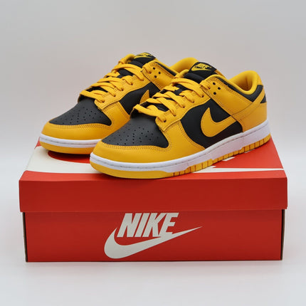 DD1391-004 Nike Dunk Low Championship Goldenrod Iowa Black Yellow (Men's)