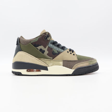 DO1830-200 Nike Air Jordan 3 Retro Patchwork Dark Hazel Camo Khaki Green (Men's)