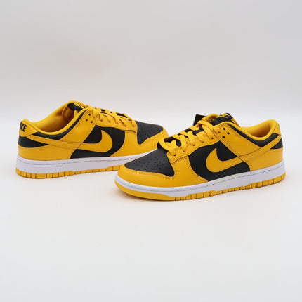 DD1391-004 Nike Dunk Low Championship Goldenrod Iowa Black Yellow (Men's)