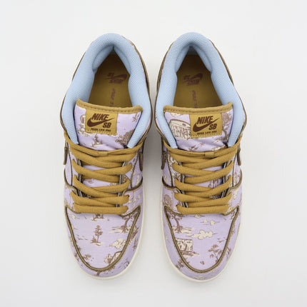 FN5880-001 Nike SB Dunk Low Premium Toile City of Style Gold Grey Khaki (Men's)