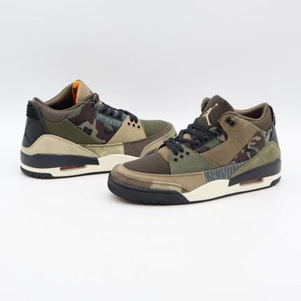 DO1830-200 Nike Air Jordan 3 Retro Patchwork Dark Hazel Camo Khaki Green (Men's)