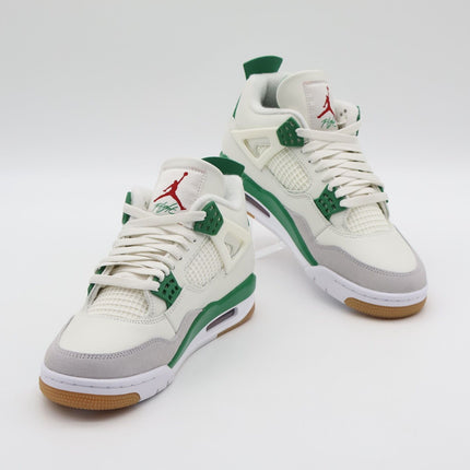 DR5415-103 Nike Air Jordan 4 Retro SB Low Pine Green White Sail (Men's)