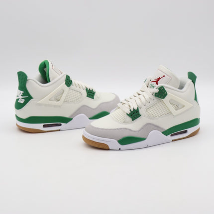 DR5415-103 Nike Air Jordan 4 Retro SB Low Pine Green White Sail (Men's)